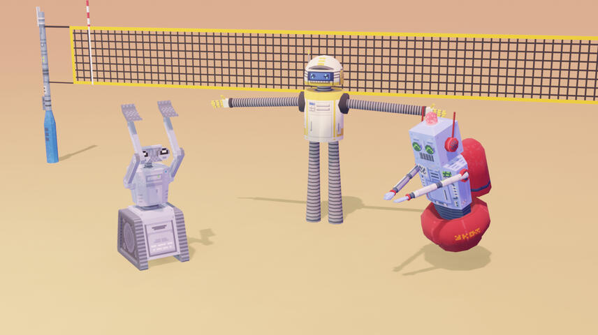 Volleybots
